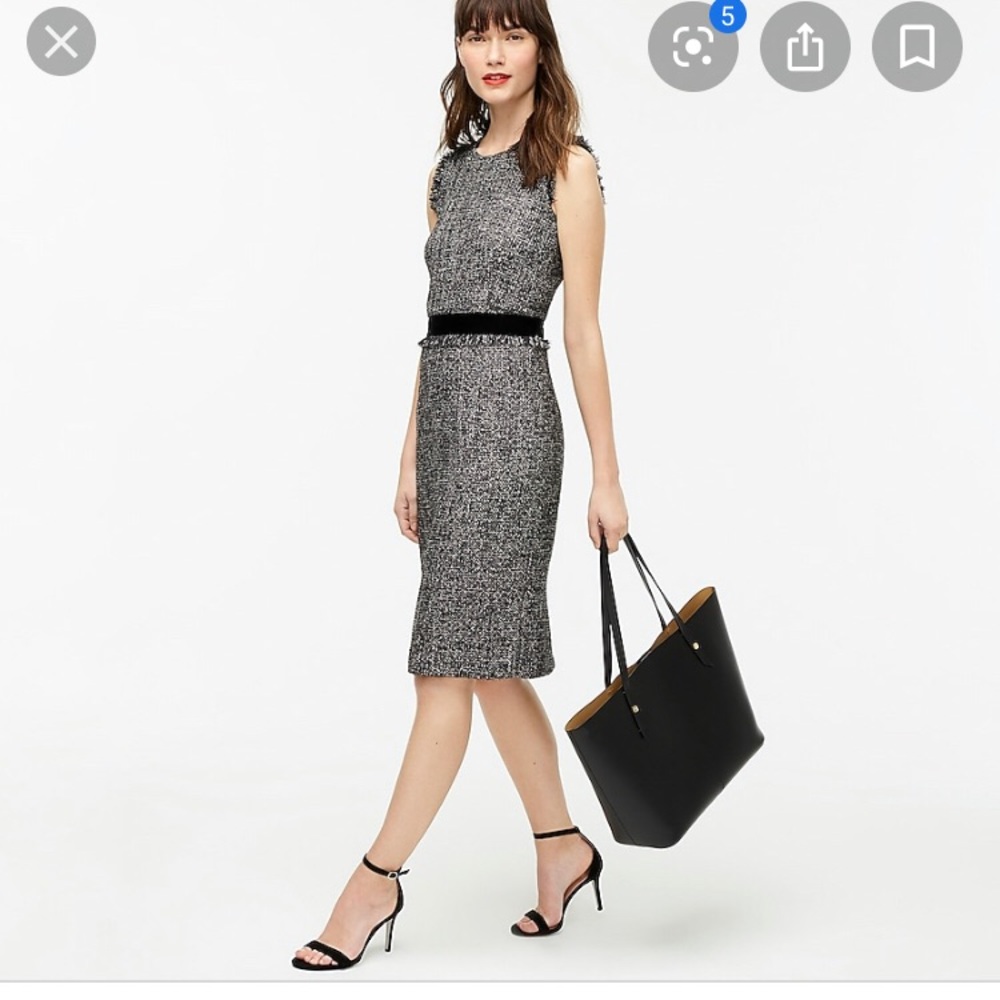 JCrew size6 Sheath dress Sparkling constellation